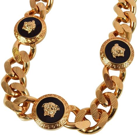 necklace halskette gold versacechiali versace uomo 2019|Versace Necklaces & Chains for Men.